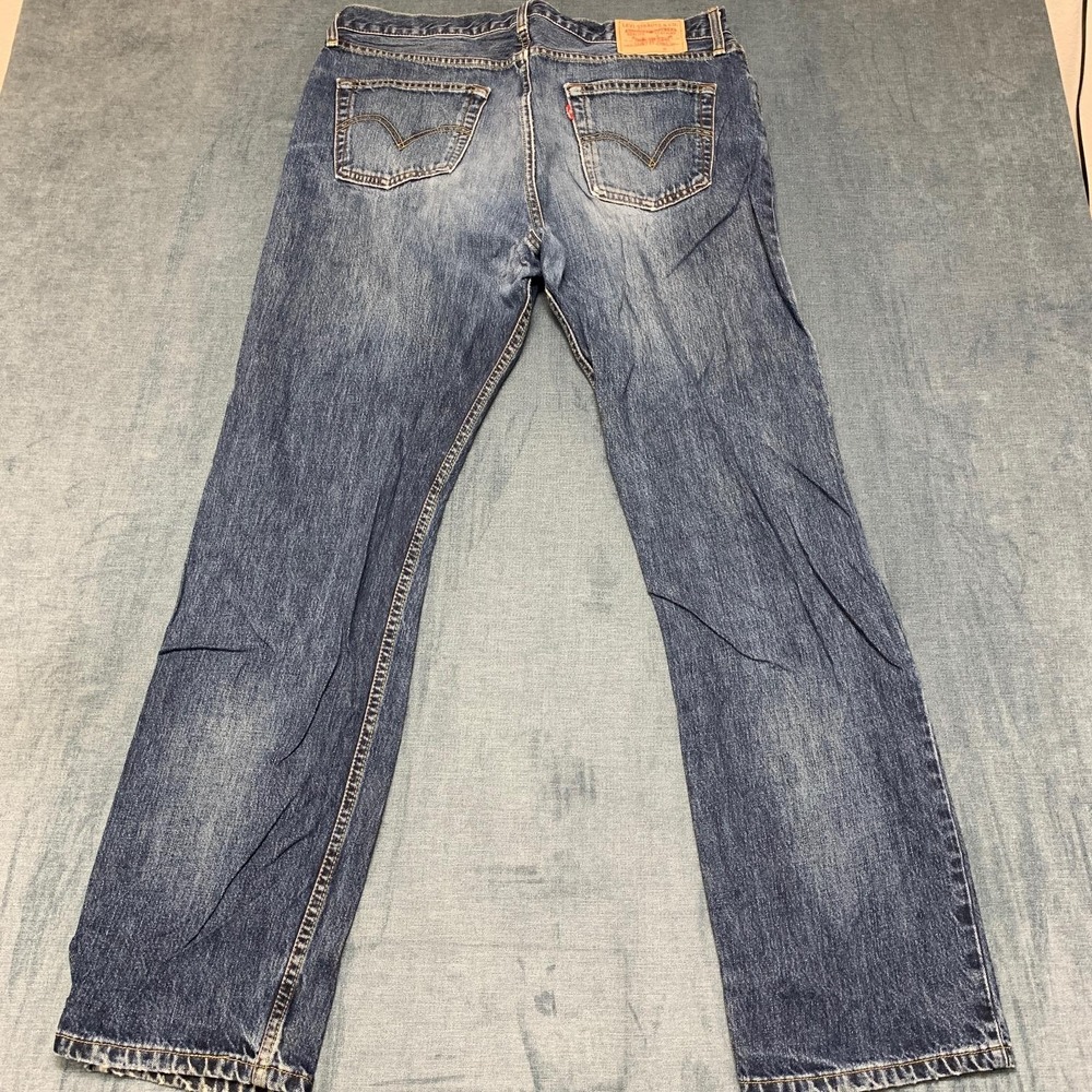 Vintage Levi's Jeans Mens 38x34 Blue Denim Medium Wash Everyday Wear Straight